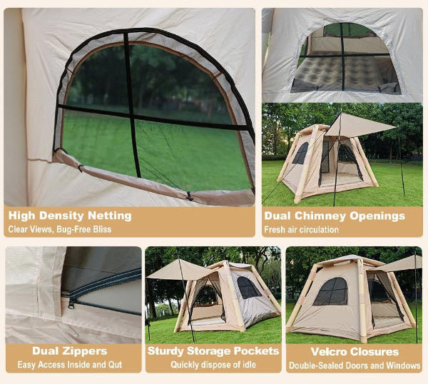 Inflatable 2-4 person AirTent